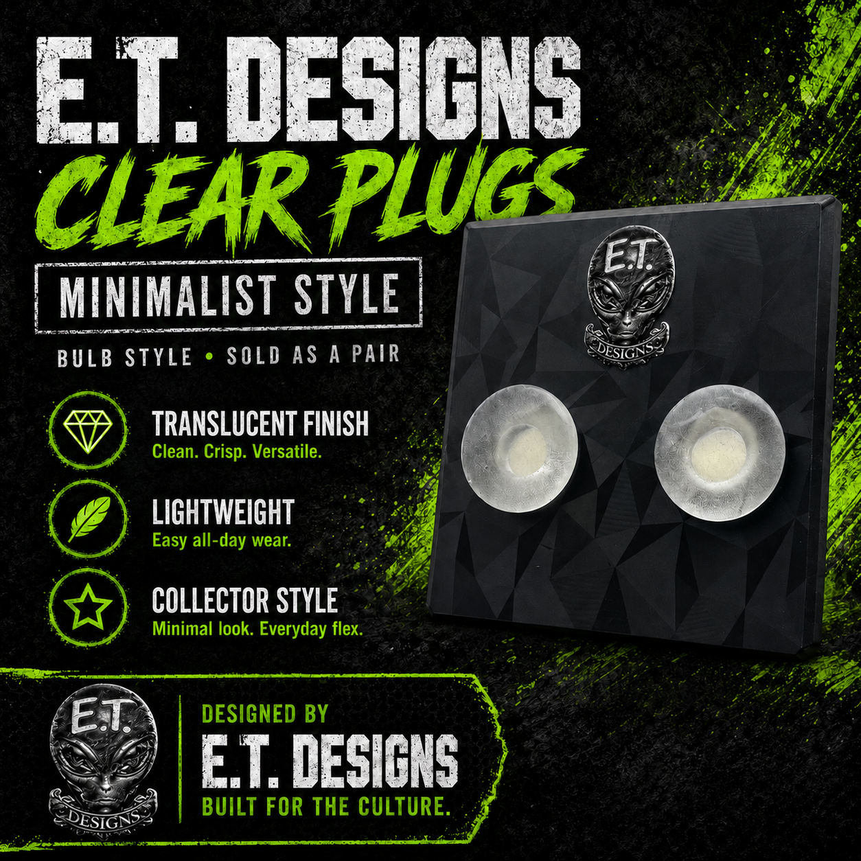 Clear Plugs